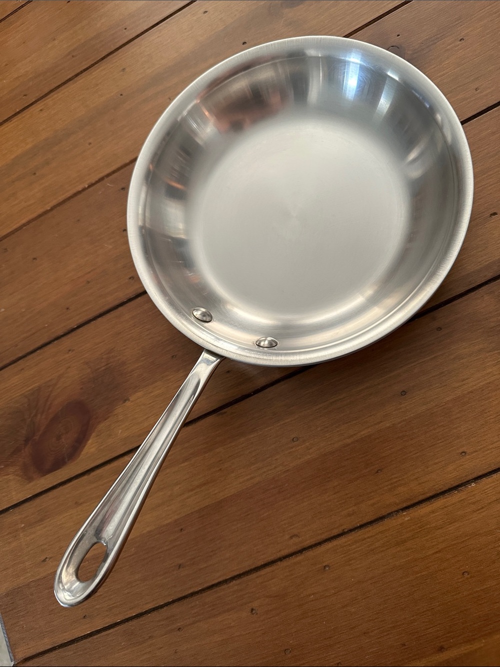 All-Clad MC2 8” Brushed Stainless Steel Frying Pan